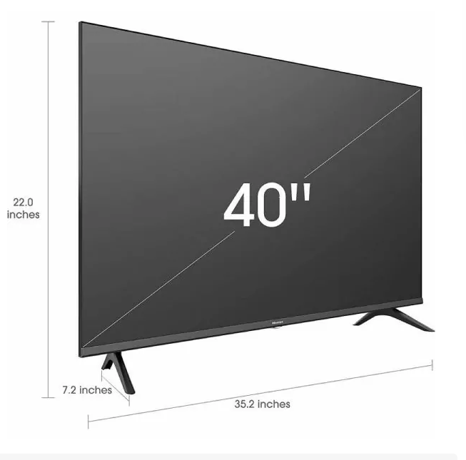 Hisense 40" LED FHD Vidaa Smart TV 40A4 - Image 5