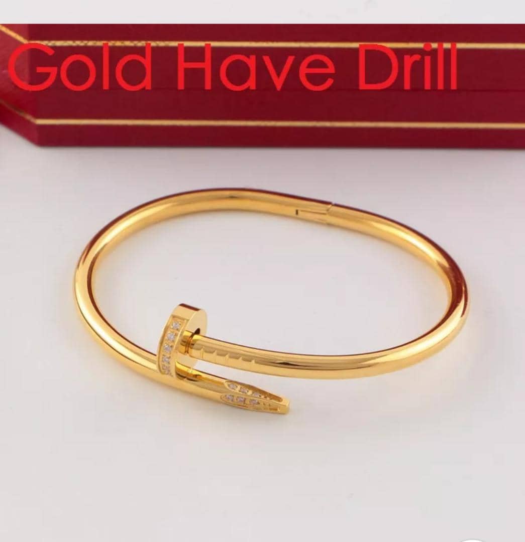 Classic Bracelet Gold Have Drill Colour Tape 10
