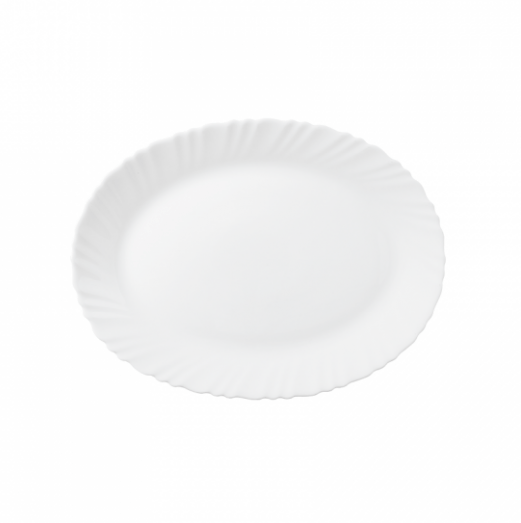 La Opala Side Plate White 190mm/7.5in 0230