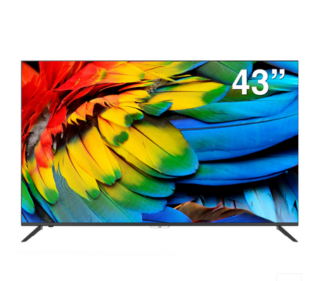 JVC 43 Inch 4K UHD Smart Android TV Flameless