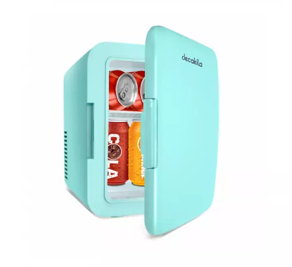 Decakila Mini Refrigerator 4L Electrothermal Cooling AC & DC Cooling & Heating With Knobs - KUFG009L