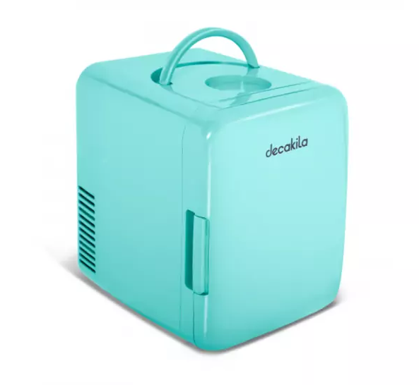 Decakila Mini Refrigerator 4L Electrothermal Cooling AC & DC Cooling & Heating With Knobs - KUFG009L - Image 2