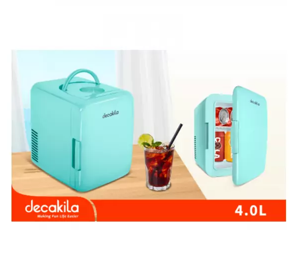 Decakila Mini Refrigerator 4L Electrothermal Cooling AC & DC Cooling & Heating With Knobs - KUFG009L - Image 3