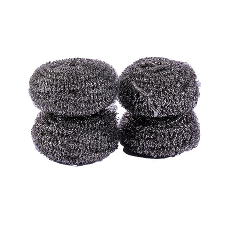 Oks Scourer Stainless Steel 4pc 200st 4204 - Image 2