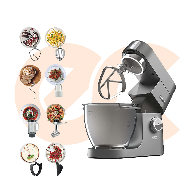 Kenwood Kitchen Machine Chef XL Titanium with High & Slow Speed Outlet 1700W – KVL8430S - Image 2