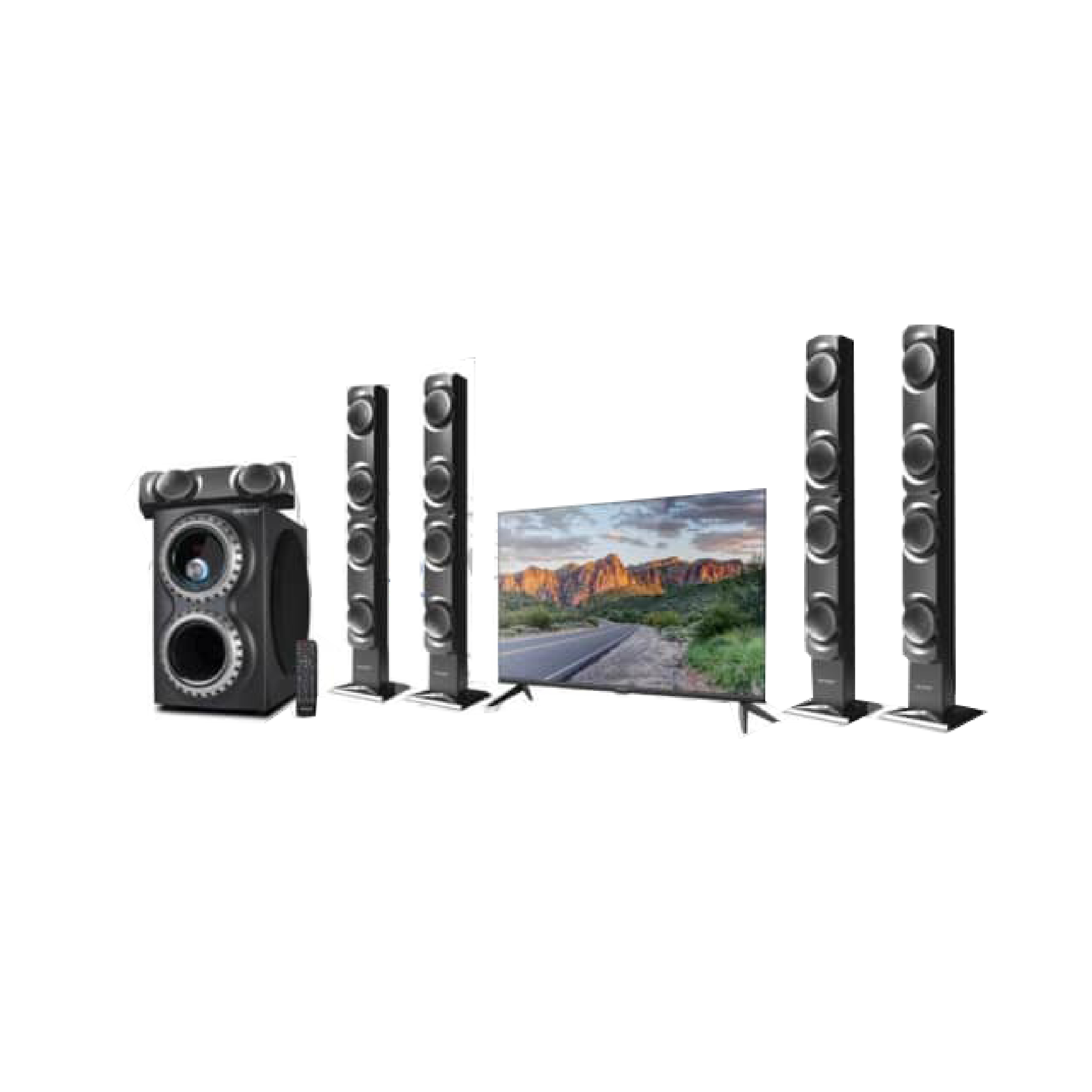Aborder Home Theater Subwoofer 5.1-Inch - AB125MAX